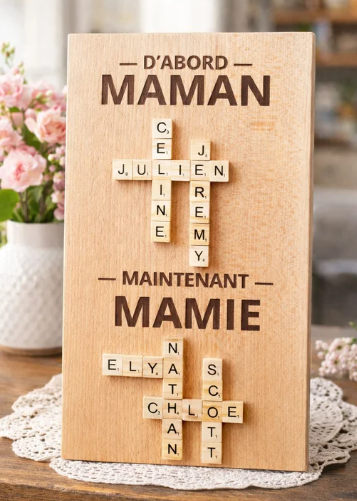 Planche « Grand-Mère » Scrabble