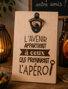 plaque décapsuleur l'avenir