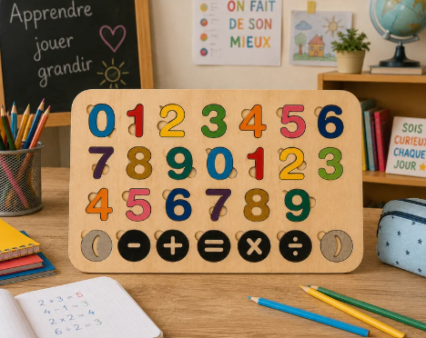 mémorie puzzle math